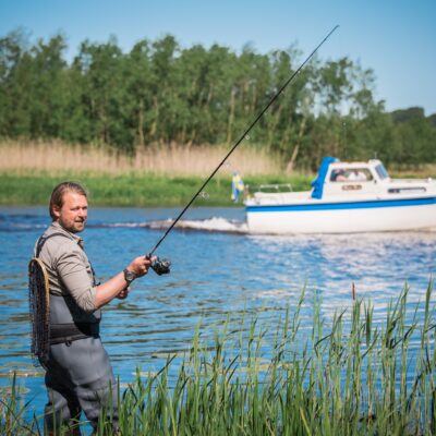 Fiska i Rönne å