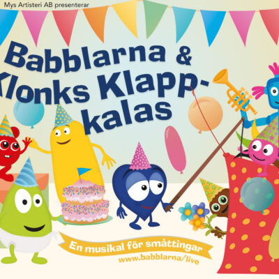 Babblarna & Klonks Klapp-kalas