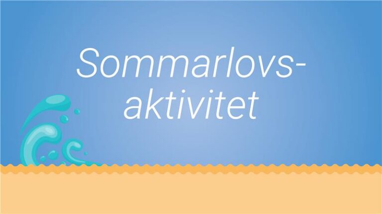 Sommarkul med boll i Hjärnarp