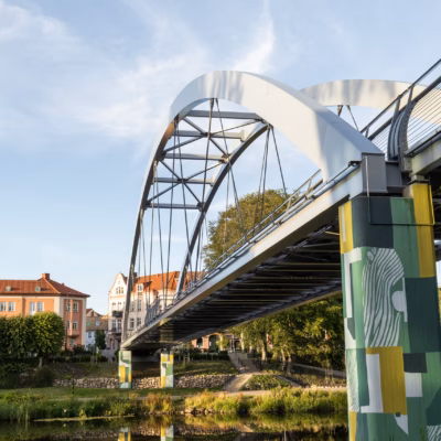 Utforska Ängelholm under en brovandring
