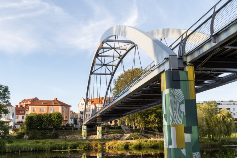 Utforska Ängelholm under en brovandring