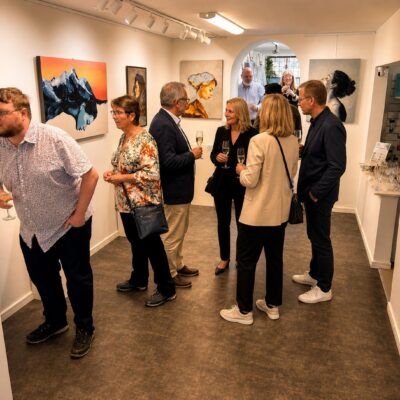 Vernissage SK Syd Samlingsutställning