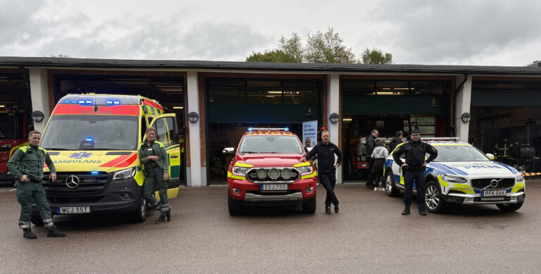 Blåljus, krisinformation och nödvatten på Ängelholms beredskapsdag