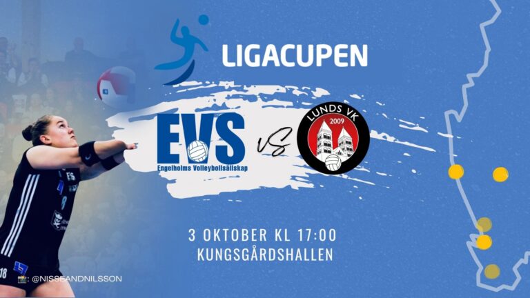 LIGACUPEN | EVS – Lunds VBK