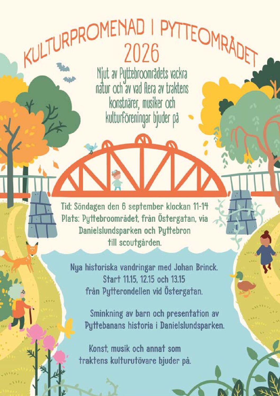 Kulturpromenad den 6sep kl 11-14 i Ängelholm