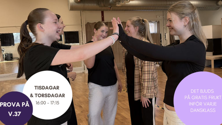 Dans för hälsa 13-18 år prova på!