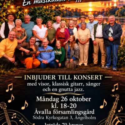Konsert – Visor, Klassisk gitarr och en gnutta Jazz